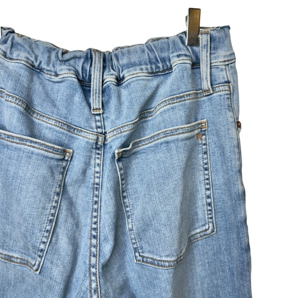 Madewell Women’s Pull On Stretch High Rise Keefe Wash Slouchy Women’s Jeans 27 - Picture 10 of 10